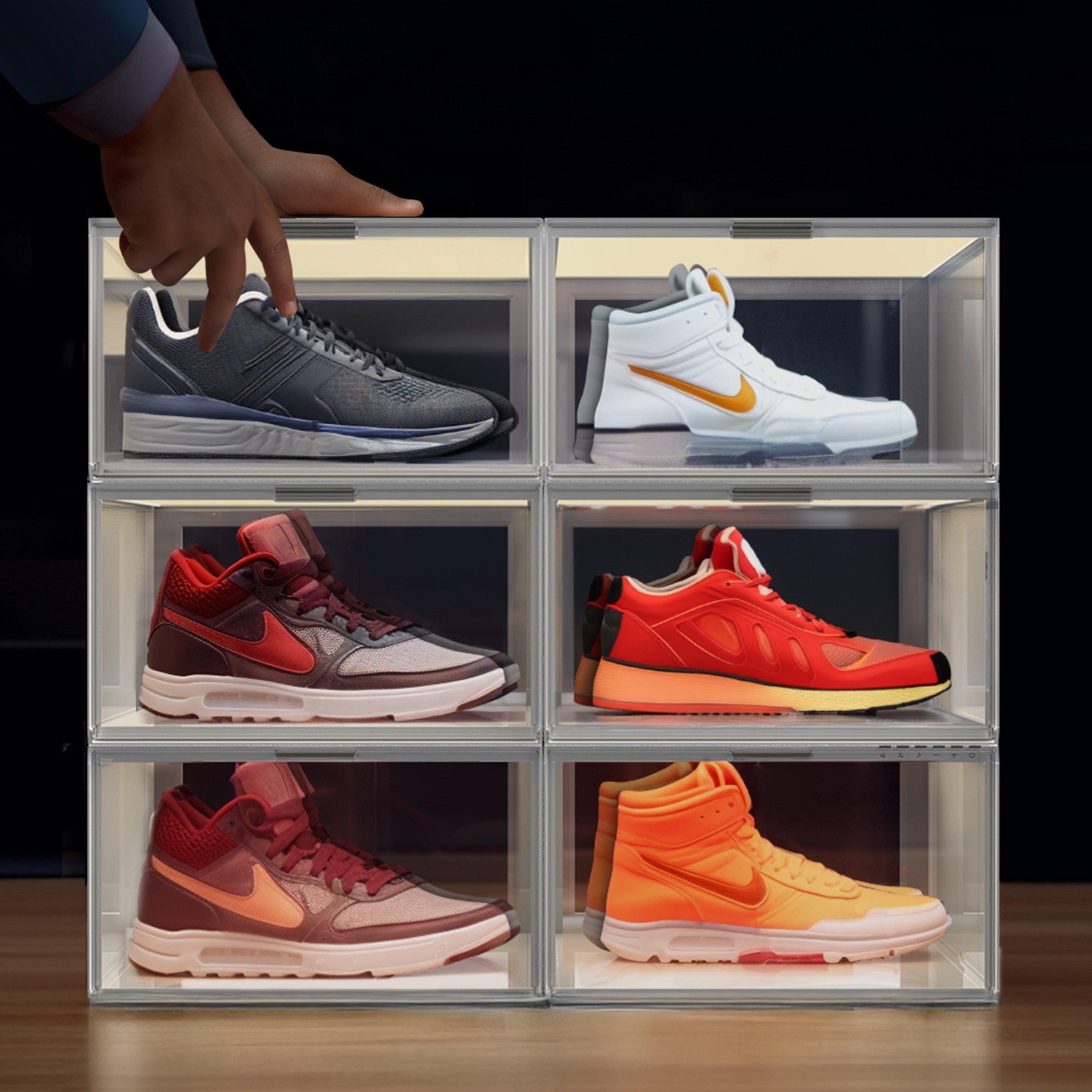 EXPO Smart LED Display Case Smarter Kit (12 Pack)