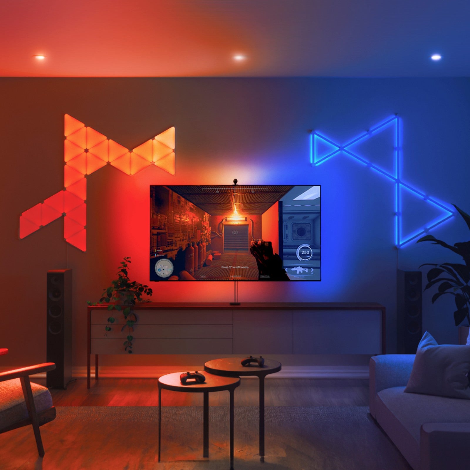 Nanoleaf 4D Screen Mirror + Lightstrip Kit (TVs & Monitors up to 65")