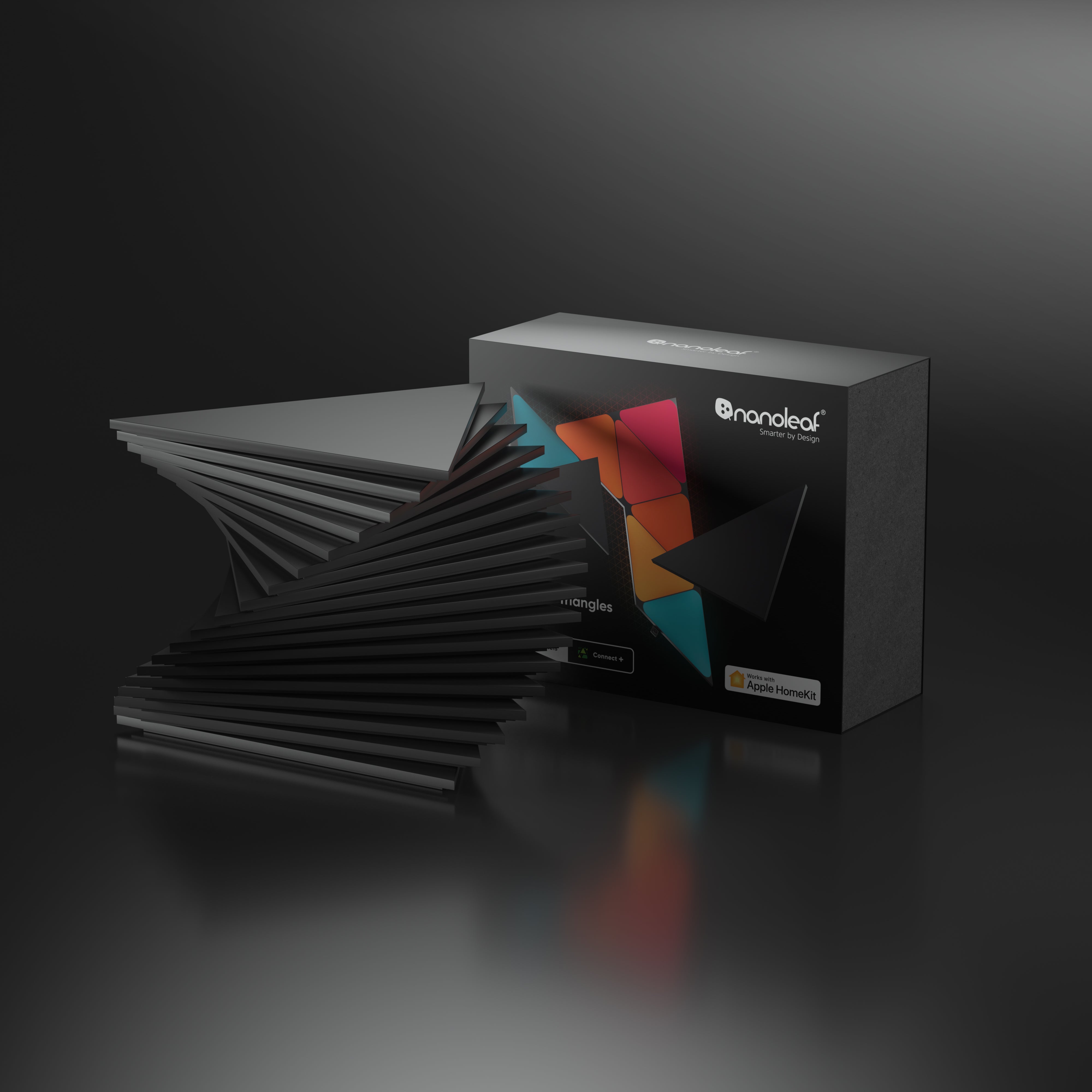 Shapes Limited Edition Ultra Black Triangles Smarter Kit (18 panneaux)