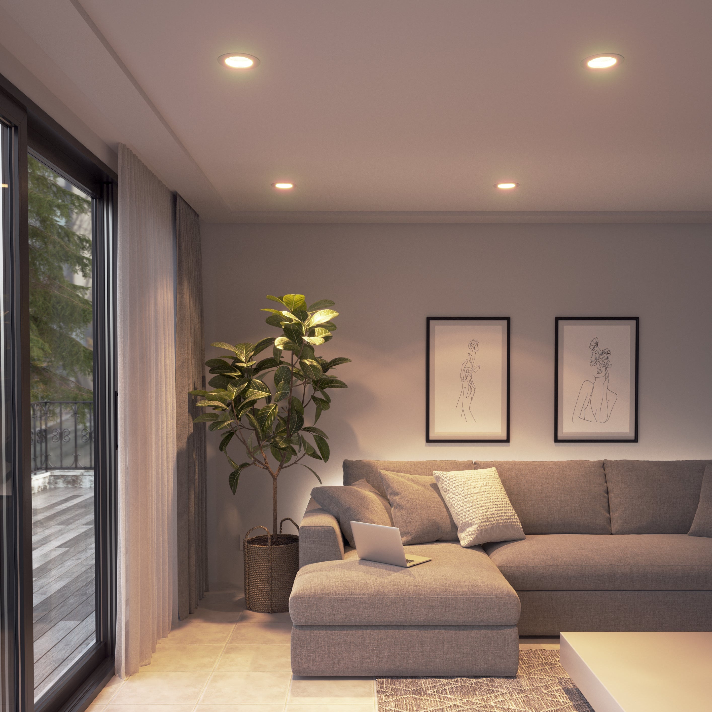 Matter Thread BR30 | E26 Smart Bulbs (Each)