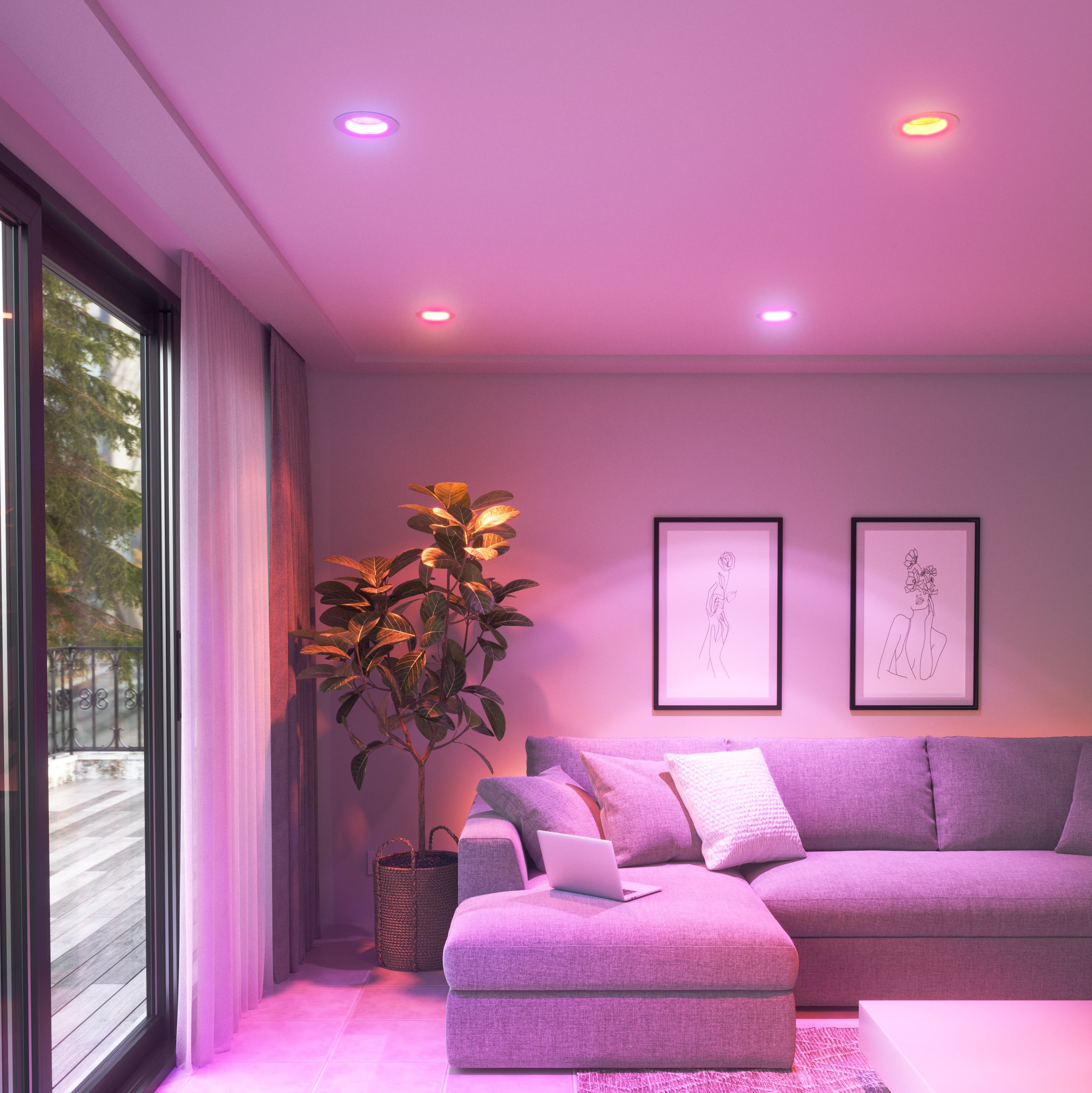 Matter Thread BR30 | E26 Smart Bulbs (Each)