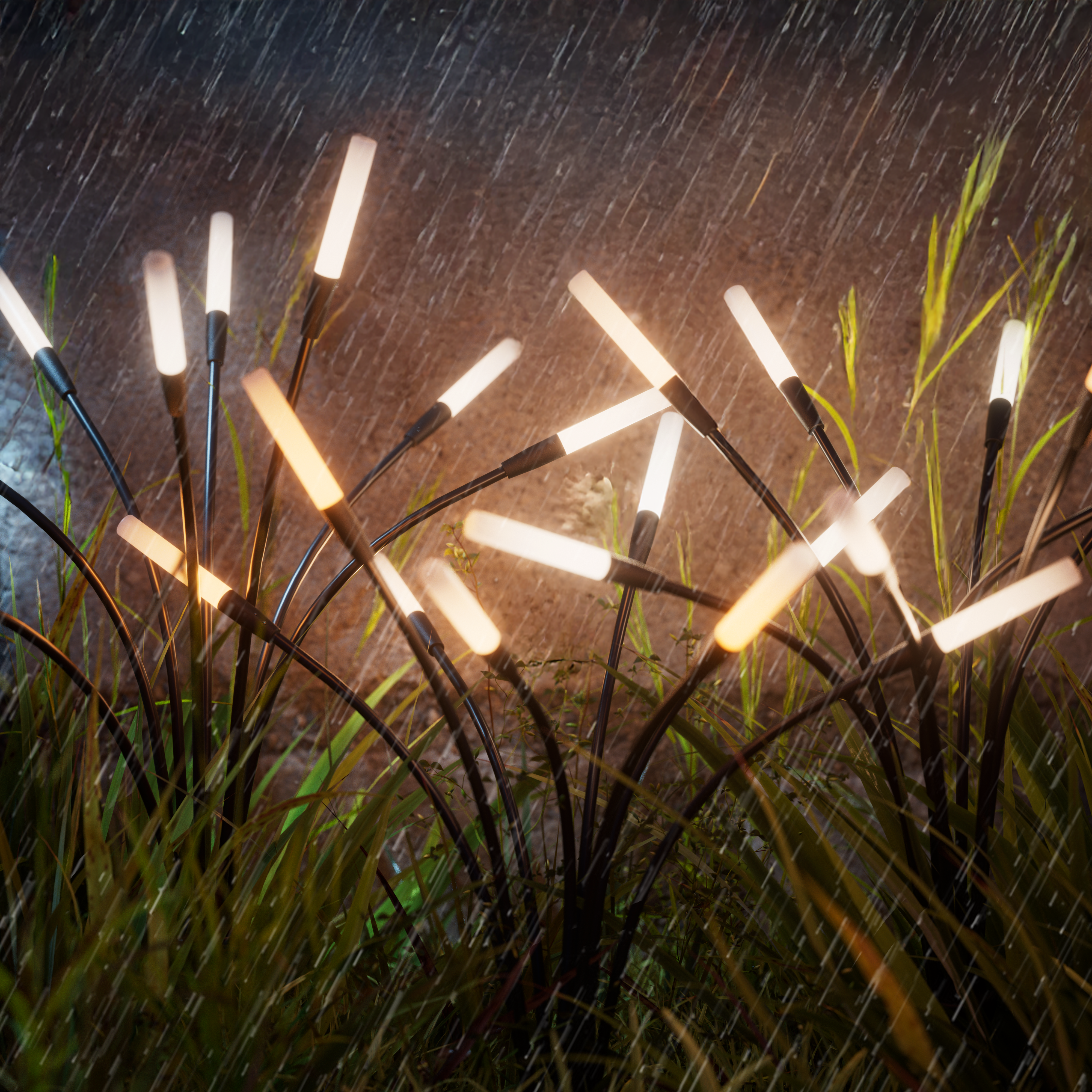 Solar Garden Lights (2 Pack)