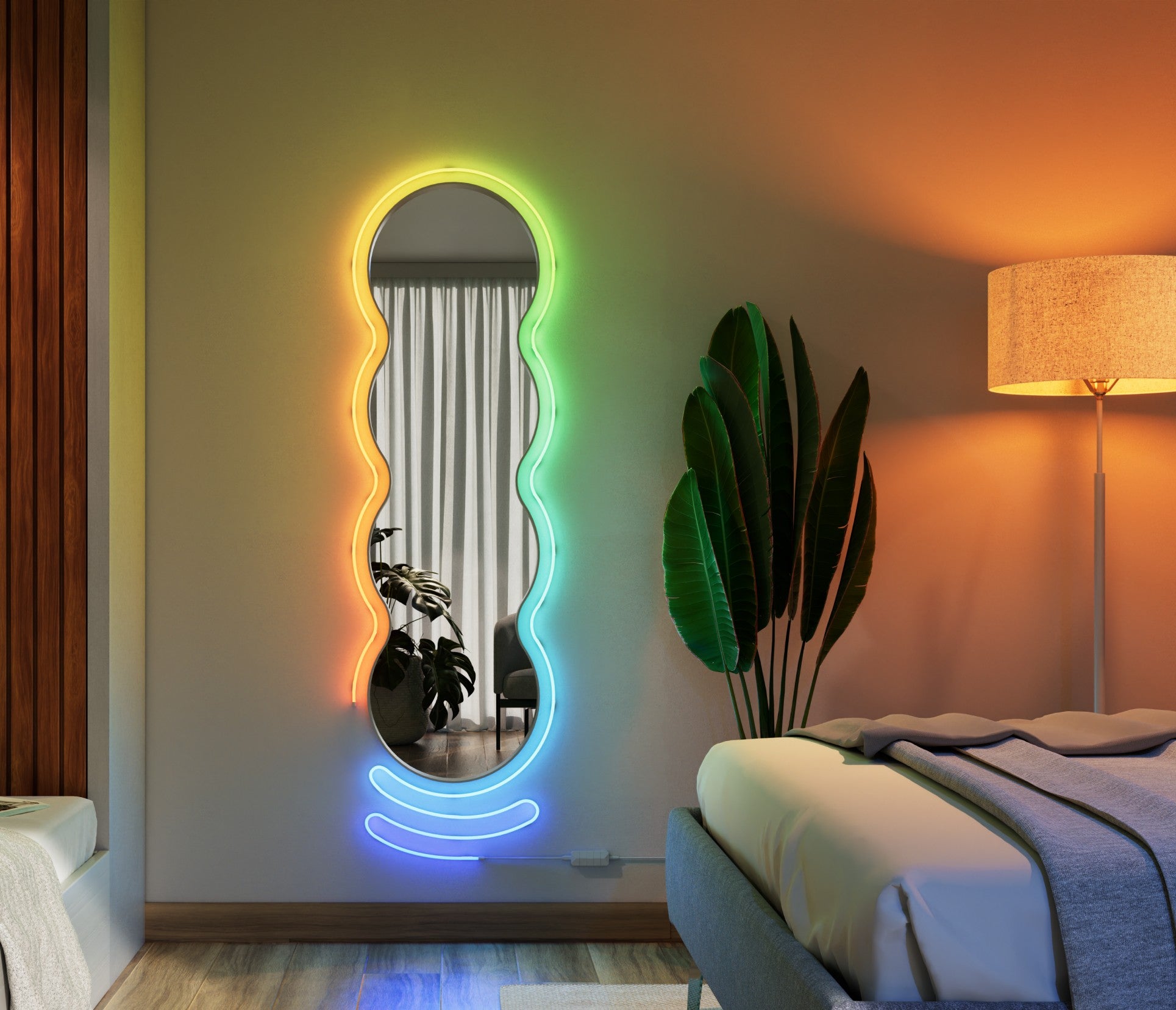 <h3>A Modern Way to Frame Your Space</h3>