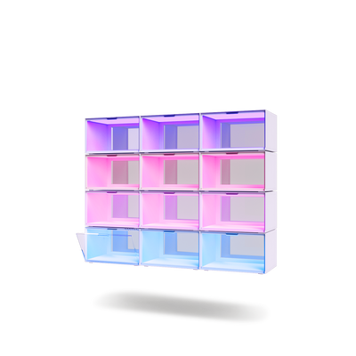 EXPO Smart LED Display Case Smarter Kit (12 Pack)