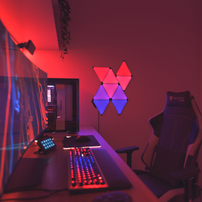 Shapes Limited Edition Ultra Black Triangles Smarter Kit (18 Panels)