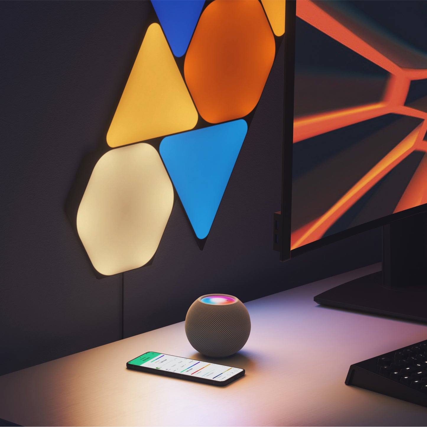 Shapes Limited Edition Ultra Black Hexagons Smarter Kit (15 Panels)