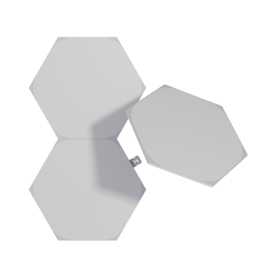 Nanoleaf Shapes Hexagon | White | 3 Pack | Panels Only