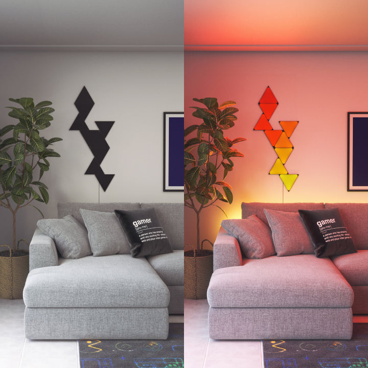 Shapes Limited Edition Ultra Black Triangles Starter Kit (9 panneaux)