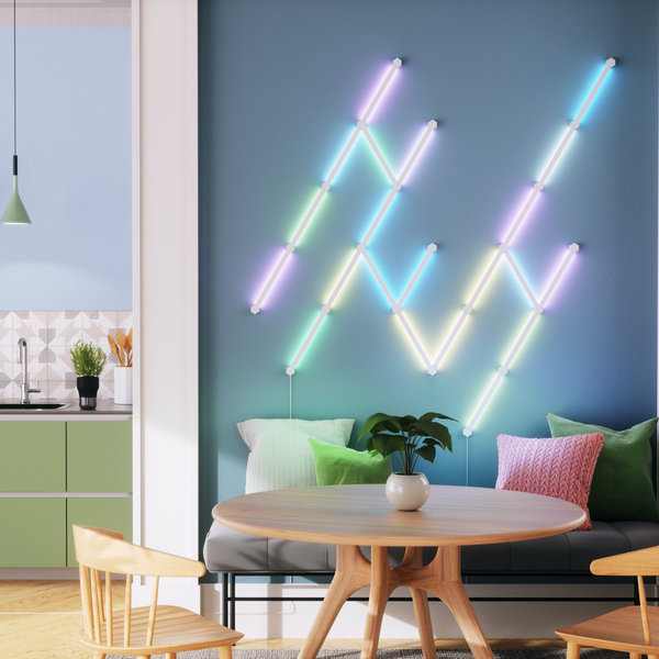 Nanoleaf Lines 60 Degrees | Smart LED Light Bars Kit (21 Pack