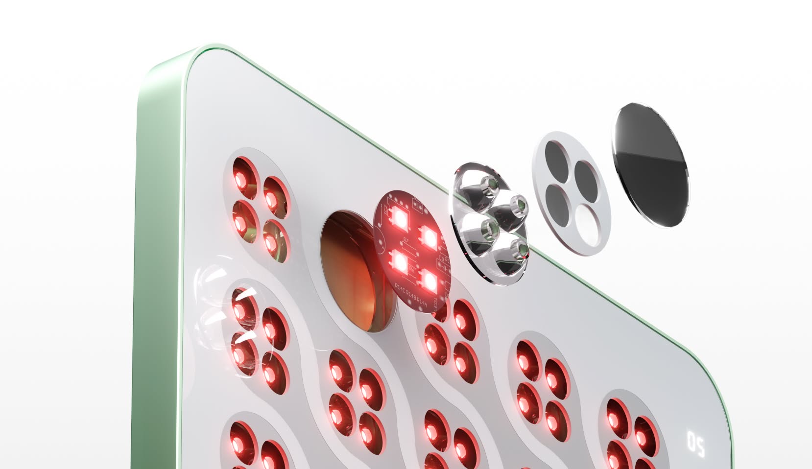 <p>160 High Focus LEDs</p>