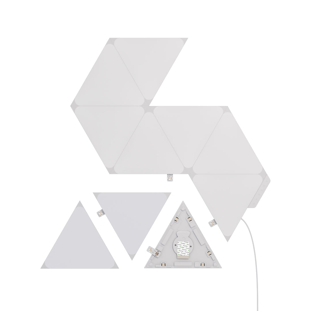 Nanoleaf Shapes Triangles | Smart LED Light Panel Kit (10 Panels