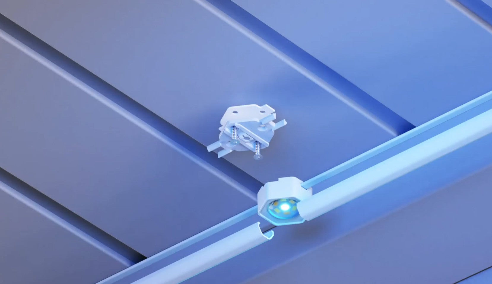 <h3>Sleek Mounting Method</h3>