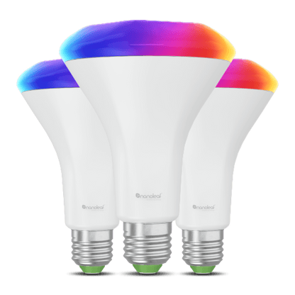 Matter Thread BR30 | E26 Smart Bulbs (3 Pack)