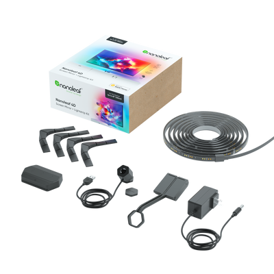 Nanoleaf 4D Screen Mirror + Lightstrip Kit (TVs & Monitors Up to 65")