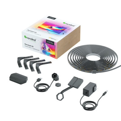 Nanoleaf 4D Screen Mirror + Lightstrip Kit (TVs & Monitors Up to 85")